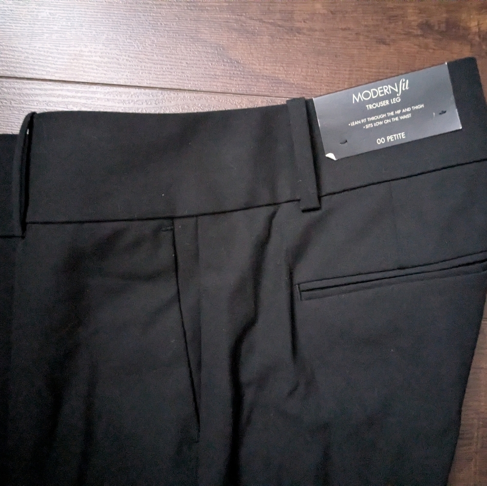 Ann Taylor Black Petite Trousers